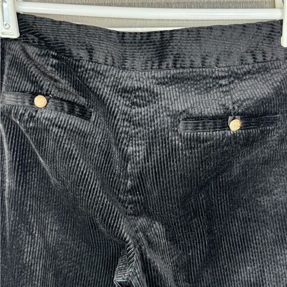 Milly of New York Black Corduroy Pants 2 - Picture 5 of 7